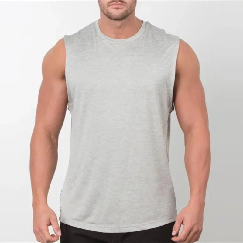 NO PAIN NO GAIN Gym Tank Tops Men Bodybuilding Stringer Singlets Cotton Sleeveless Shirt Fitness Clothing Sportswear Muscle Vest