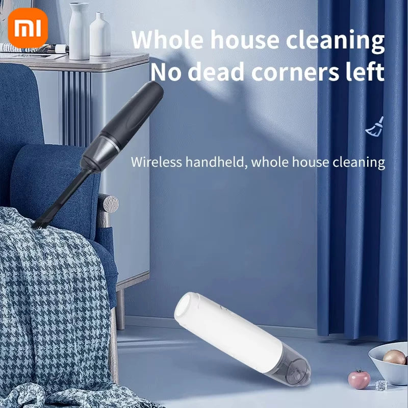 Xiaomi Car Vacuum Cleaner Metal Filter Charging High Power Wireless Portable High Suction Dust Mini Car-use Vacuum Cleaner New