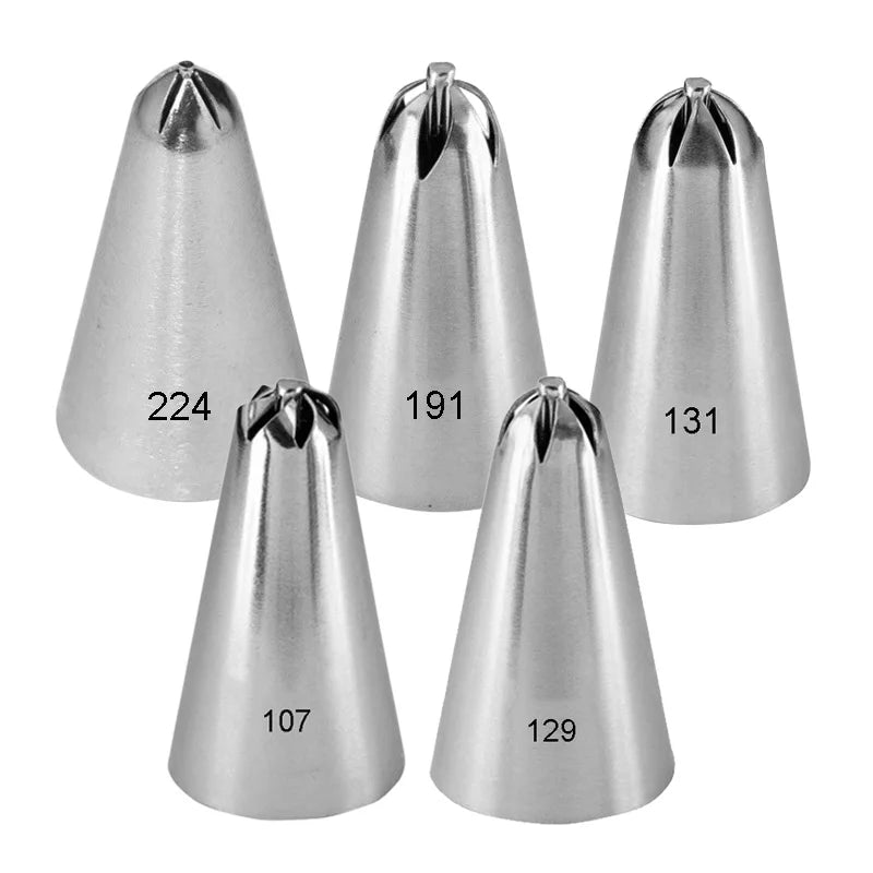 1/5Pcs of chrysanthemum Nozzle Icing Piping Pastry Nozzles kitchen gadget baking accessories Making cake decoration tools