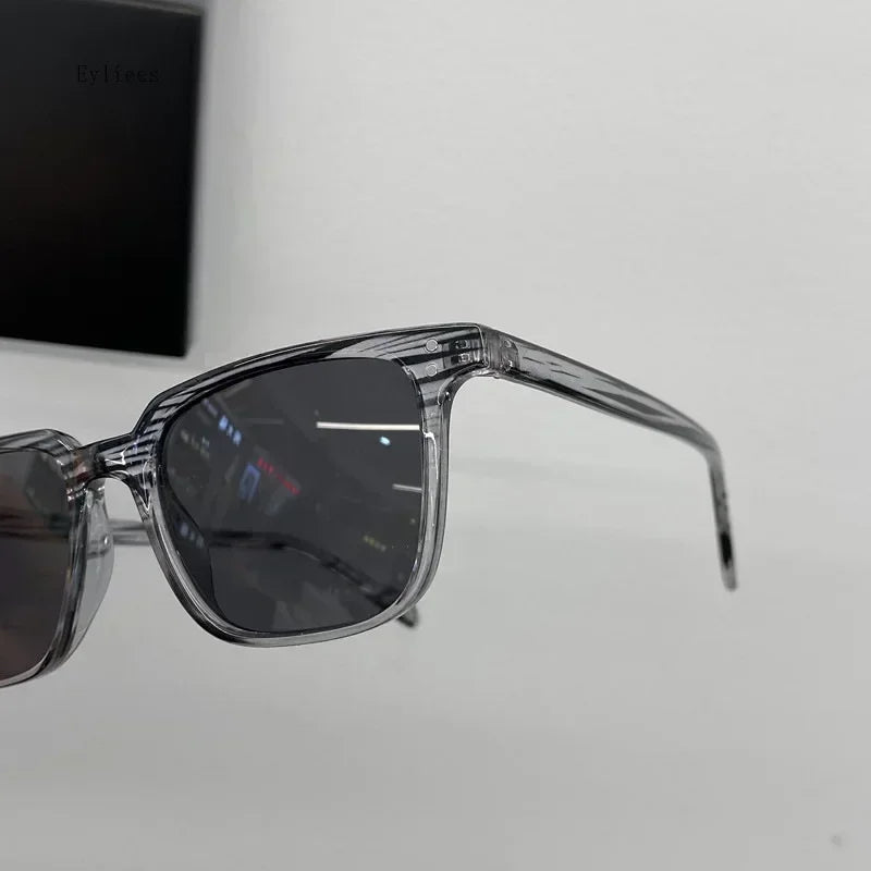 선글라스 Leopard Dark Green Square Sunglasses Man Shades Male Sun Glasses Очки Brand Designer Travel Vintage Oculos De Sol