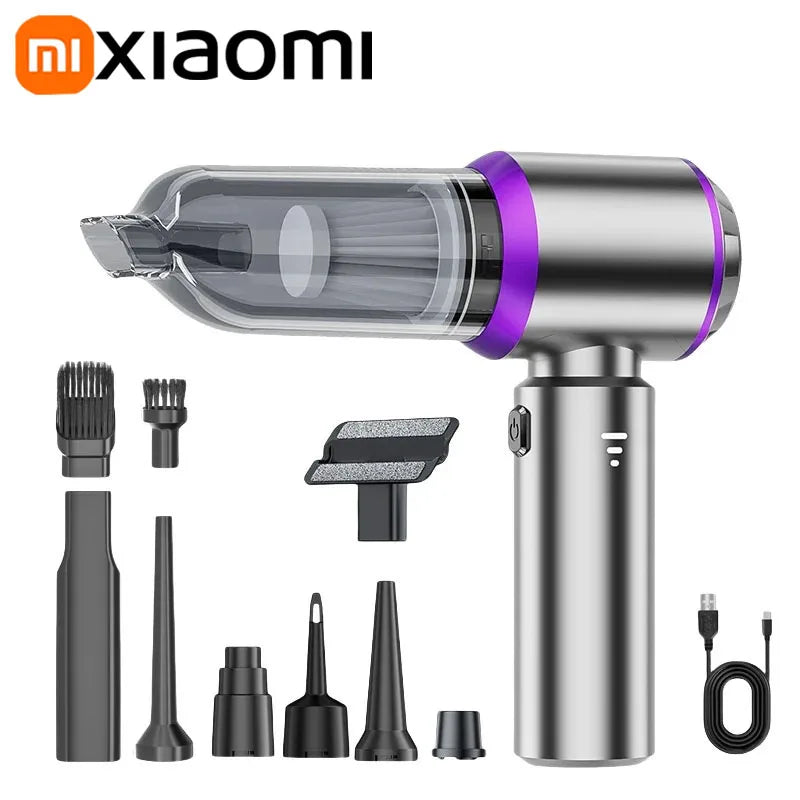 Xiaomi Car Vacuum Cleaner 1200000PA Highly Strong Suction Blow Fourfold-use Wireless Vehicle Vacuum Cleaner Mini For Wet And Dry