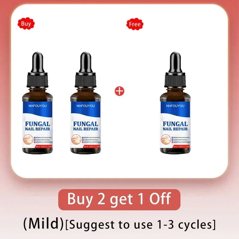 ʰᵉˡˡᵒ Fungal Nail Treatment Essence Oil Nail Fungus Laser Device Repair Toenail Fingernail Treatment Onychomycosis with Mushroom