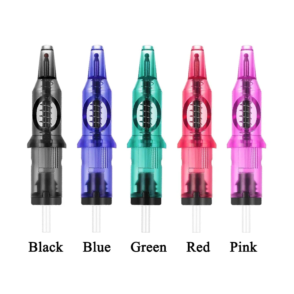 10/5pcs Ballpoint Cartridge Tattoo Needles Tattoo Practice Needle for Beginner Designer Drawing Practice for Tattoo Pen Machine