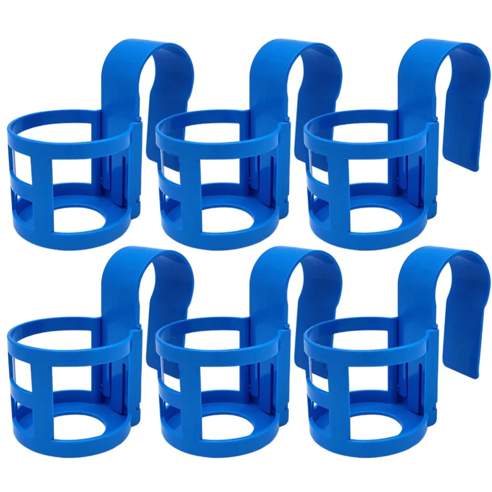 1-10pcs Swimming Pool Water Cup Hanger Car Water Cup Drink Holder for Above Swimming Pool Side Drinks Beer Storage Shelf Tool