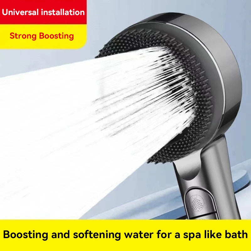 Xiaomi Shower Head 4 Modes High Pressure Showerhead One-key Stop Water Massage Shower Head With Filter Element Shower Head 2025