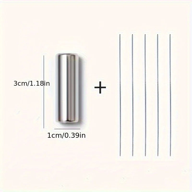 1/2/3/6 Pc Cat Eye Nail Magnet Set with Flexible Iron Wire For Creating Heart & Ingot Shapes On Nails Nail Art Accessories Tools