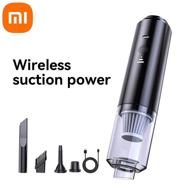 Xiaomi Straight Tube Vacuum Cleaner Wireless High Power Portable Vacuum Cleaner Blow Suction Charge Pump 4in1 Home Car Dual-use