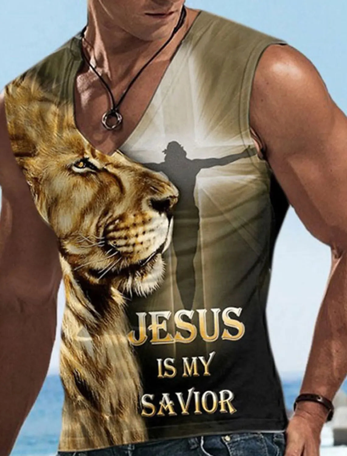Men's V-Neck Vest Sleeveless T-Shirt Sports Gym Four Seasons Fitness Vest Men's Fitness Sweatshirt Summer Men's Undershirt