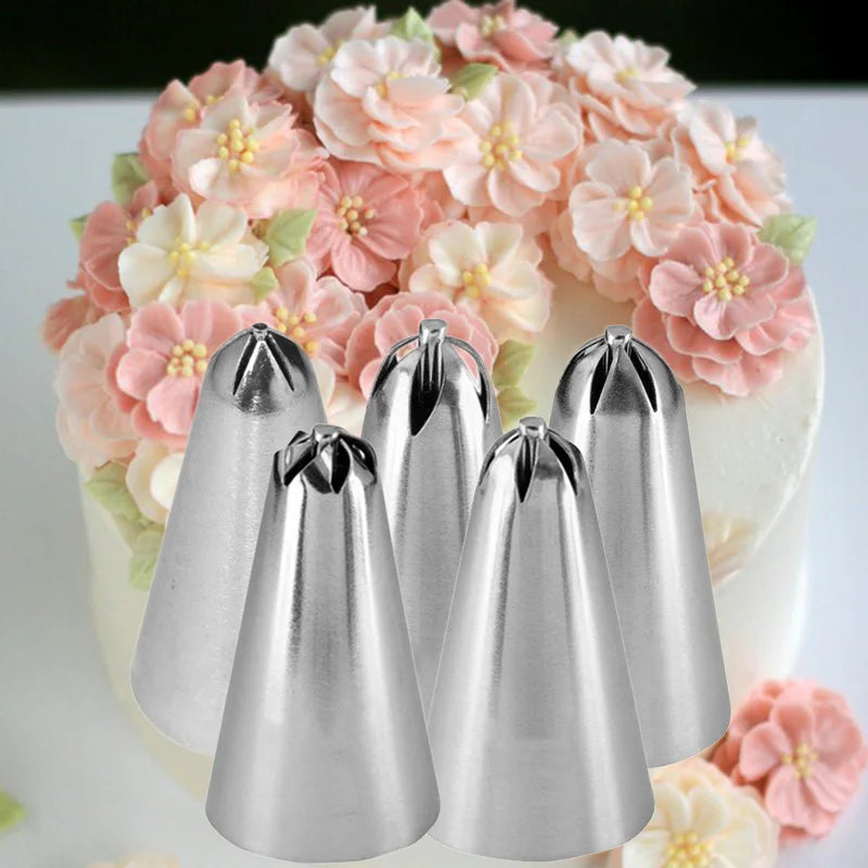 1/5Pcs of chrysanthemum Nozzle Icing Piping Pastry Nozzles kitchen gadget baking accessories Making cake decoration tools