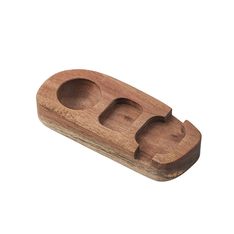 Wooden Egg Cups for Soft Boiled Eggs - Modern Unique Design for Breakfast Boiled Egg Holder - No More Eggshells on Table or Plat
