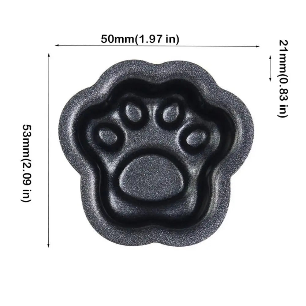 5pcs Baking Tools Non-Stick Cat Claw Cupcake Mold Easy Demoulding Mini Cake Pan Aluminum Pastry Molds Bakery