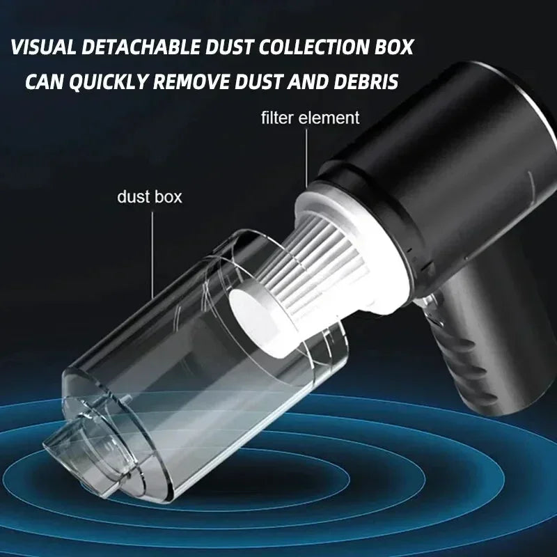 Xiaomi 2900000PA 120w Car Vacuum Cleaner Wireless Super High Powerful 3 in 1 Wet Dry Dual Use Portable Handheld Vacuum Cleaner