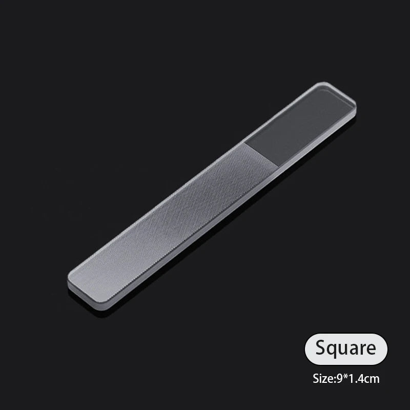 1/3Pcs Durable Nano Glass File Nail Art File Buffing Transparent Sanding Polishing Manicure Professional Nail Accessories Tool