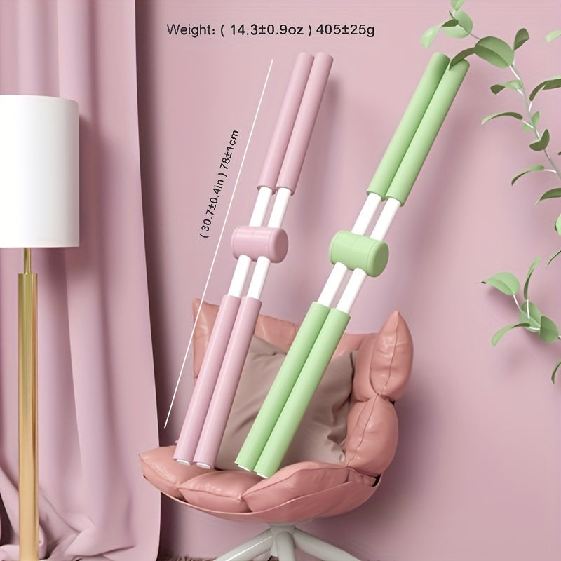 Yoga Body Stick for Posture Correction, Shoulder and Neck Relief, and Open Back Training - Improve Flexibility and Balance with this Versatile Fitness Tool