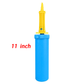 1pc Blue High Quality Two-Way Pump Balloon Accessory, Time-Saving And Convenient, Ideal Party Decorating Partner Halloween, Thanksgiving And Christmas Gift Easter Gift, Easter Room Decor