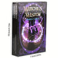 1 Set Witches' Wisdom Oracle Divination Tarot Deck, Board Game Beginner Cards, Fortune Telling Game Cards