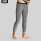 52025 Warm Thermal Leggings for Men & Women Cotton Fleece-lined Winter Thermal Pants Breathable Seamless Leggins