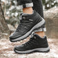 Brand Winter Men's Boots Warm Men's Snow Boots High Quality Leather Waterproof Men Sneakers Outdoor Men Hiking Boots Work Shoes