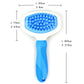 High Quality Silicone Pet Dog Cat Grooming Comb Brush for Bathing Cleaning Massage Plastic Brush Comb for Dogs Cats