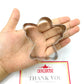 KENIAO Angel Cookie Cutter for Christmas Party - 7.4 x 7.1 CM Easter Biscuit Fondant Sandwich Bread Mold - Stainless Steel