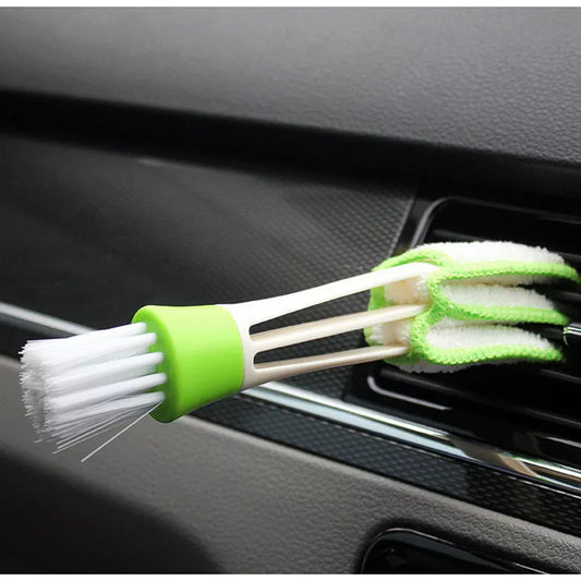 Car Air Conditioner Vent Brush Microfibre Car Grille Cleaner Auto Detailing Blinds Duster Brush Car-styling Cleaning Tools