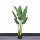 120-200cm Large Artificial Banana Tree Tropical Fake Plants Palm Leafs Monstera Green Plastic Jungle Plant for Home Office Decor
