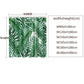 Green Tropical Plants Shower Curtain Bathroom Waterproof Polyester Shower Curtain Leaves 3d Printing Bath Curtains wIth 12 Hooks