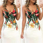 Chic And Elegant Woman Dress Beach Strappy Casual V neck Boho Floral Sleeveless Maxi Party Sundress