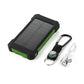 30000mAh Solar Power Bank Solar Panel Powerbank Waterproof USB Battery Charging LED External Charger For iPhone Samsung Phone