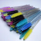 50pcs Shiny Disposable Eyelash Applicator Wands Curler Brush Set Mascara Eyebrow Spoolers  Comb Wands Spoolies Brushes