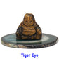 1.5" Buddha Statue Natural Healing Crystal Reiki Chakra Spiritual Hand Carved Stone Maitreya Figurine Crafts Home Lucky Decor