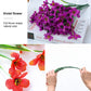 Artificial Violet Flower Branch Fleurs fake Moth Orchid Flowers For Autumn Fall home Wedding Party Garden Balcony Decoration