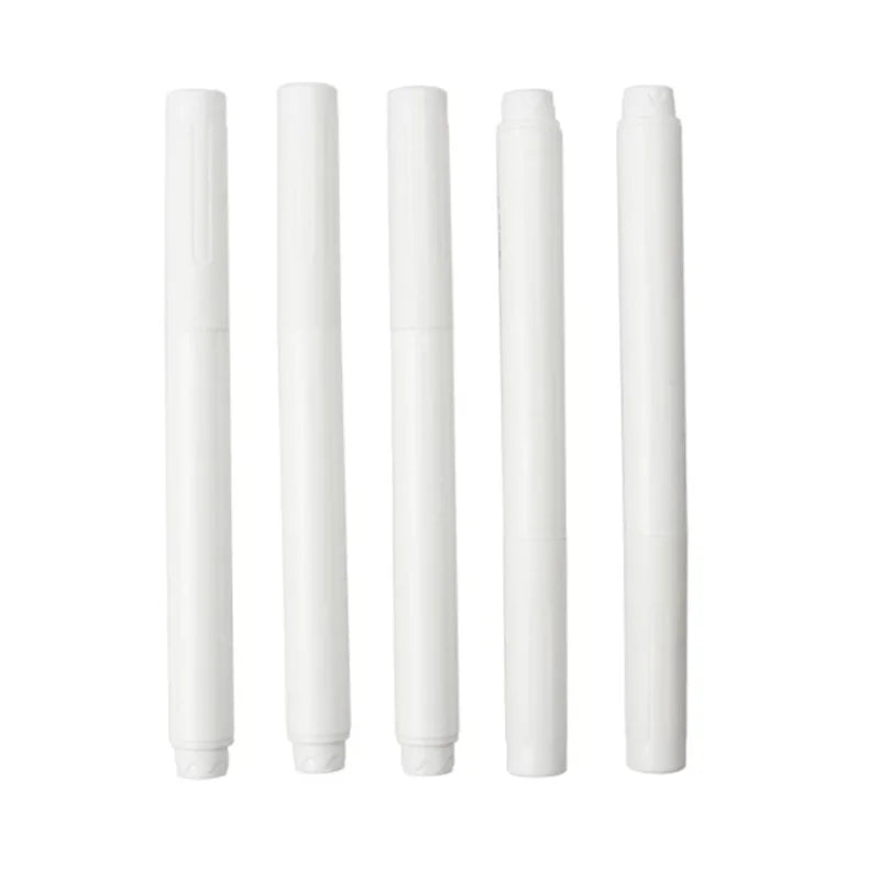 3/5/10pcs/Set White Liquid Chalk Pens for Wall Sticker Blackboard Chalkboard Window White Pen Chalk Marker Erasable