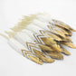 10/50 Pcs Natural Gold Black Duck Feathers Small for Crafts Plume Party Wedding Decoration DIY Feathers Jewelry Making 10-15cm