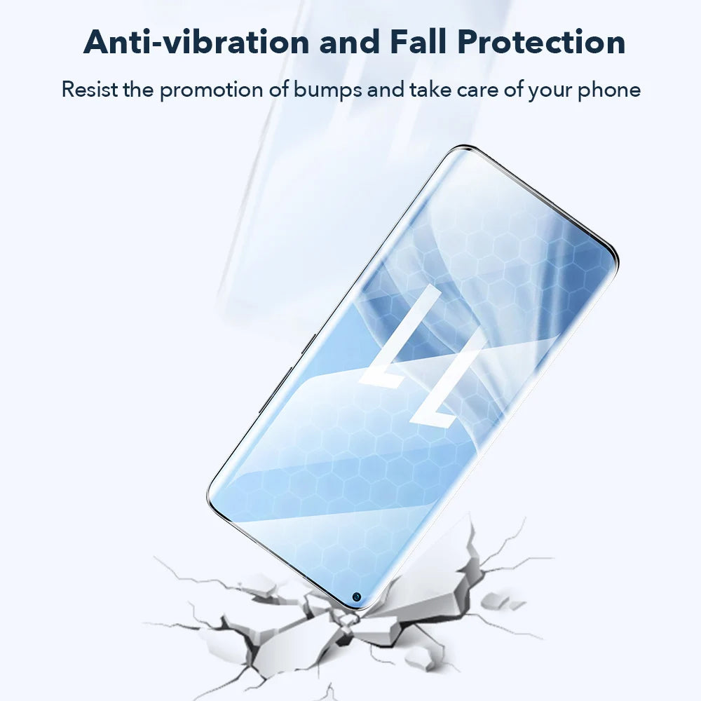 ESR Tempered Glass for Xiaomi 11 Pro Screen Protector for Xiaomi MI 10/9/8 SE Anti Blue-Light Glass Full Cover Glass for Mi 11