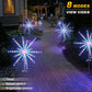 112LEDs 8Mode Timing Bright Fireworks Solar LED Light String Indoor/Outdoor Waterproof Holiday Garden Yard Decoration Light Lamp