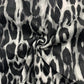 Beautiful Silvery Leopard Print Pattern 100% Cotton Fabric Digital Printing Sewing Material Children Fabric Diy Dress Clothing