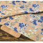 Chiffon Cloth Printed New Style South Korean Silk Clothing Fabric Pastoral Style Floral Pattern Dress Material/1 M