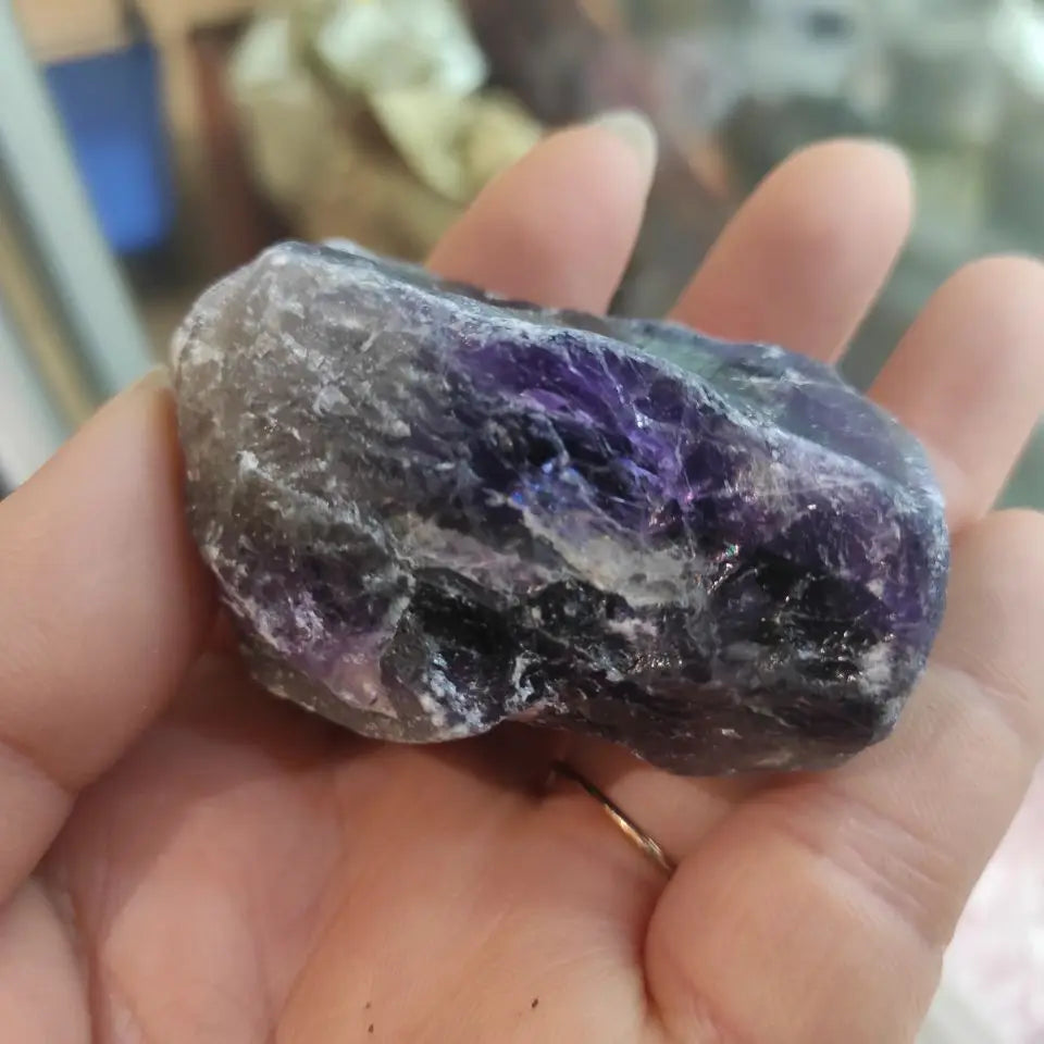 Healing Amethyste Pierre Amethyst Stone Crystal Natural Crystals and Gem Stones Mineral Specimens