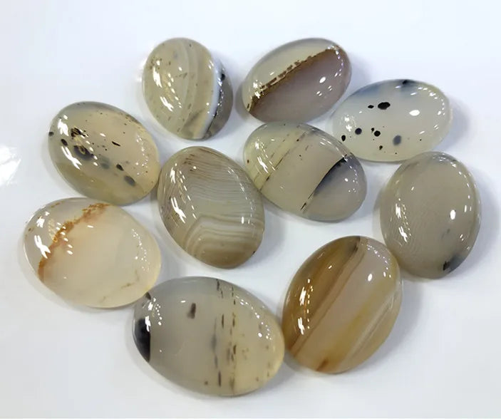 Dendritic Agates Bead Cabochon Pierre Naturelle Wholesale Stone Natural Fashion Jewelry Making Gemstone Beads