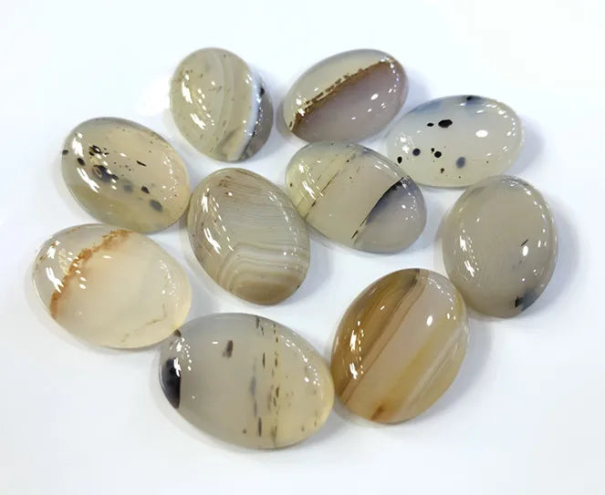 Dendritic Agates Bead Cabochon Pierre Naturelle Wholesale Stone Natural Fashion Jewelry Making Gemstone Beads