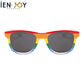 IENJOY Rectangular Sunglasses Men Women Retro Travel Rainbow Sun Glasses Oculos Lunette De Soleil Femm