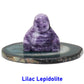 1.5" Buddha Statue Natural Healing Crystal Reiki Chakra Spiritual Hand Carved Stone Maitreya Figurine Crafts Home Lucky Decor