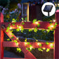 50/100 LED Solar Lights Maple Leaf Fairy Lights LED Waterproof Outdoor Garland Solar Lamp Christmas for Garden Decoration