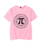 2020 Math Pi Symbol Summer Men's Short Sleeves T-Shirt Cadeau Homme Women Tees Funny Mens T-Shirt Clothes Unisex Tops Chemise