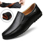 Genuine Leather Men Casual Shoes Luxury Brand 2021 Mens Loafers Moccasins Breathable Slip on Black Driving Shoes Plus Size 37-47