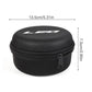 12CM Waterproof Fishing Bag Fishing Reel Case Round EVA Hard Protective Cover Storage Case Shockproof Fishing Reel Pouch Bag