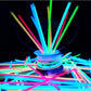 100pcs Party Fluorescence Glow Sticks Bracelets Fun Necklace Neon For Wedding Birthday Concert Supplies Colorful Bright Lights