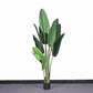 120-200cm Large Artificial Banana Tree Tropical Fake Plants Palm Leafs Monstera Green Plastic Jungle Plant for Home Office Decor