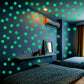 50pcs 3D Snowflake Luminous Wall Sticker Fluorescent Glow In The Dark Wall Decal For Homw Kids Room Bedroom Christmas Decor